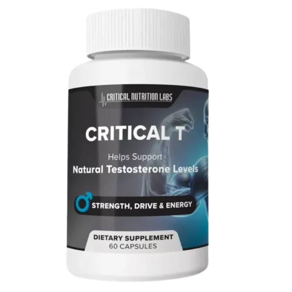 Critical T™ – Natural Testosterone Support for Vitality & Drive