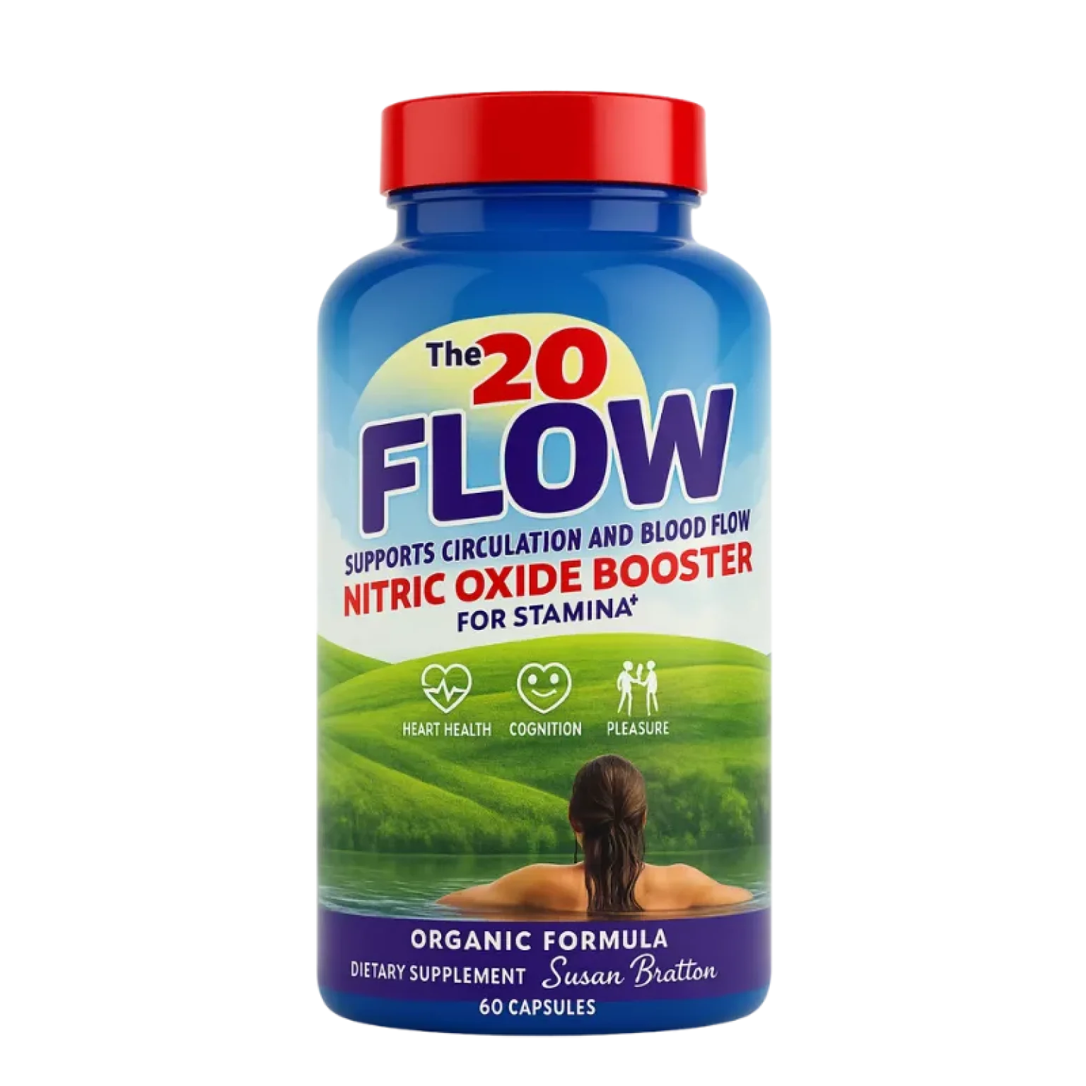 FLOW Nitric Oxide Booster – Circulation, Pleasure & Vitality Support for Men & Women