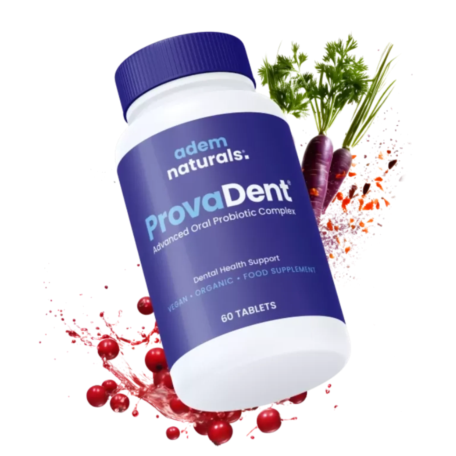ProvaDent™ by Adem Naturals – Advanced Probiotic Formula for Strong Teeth