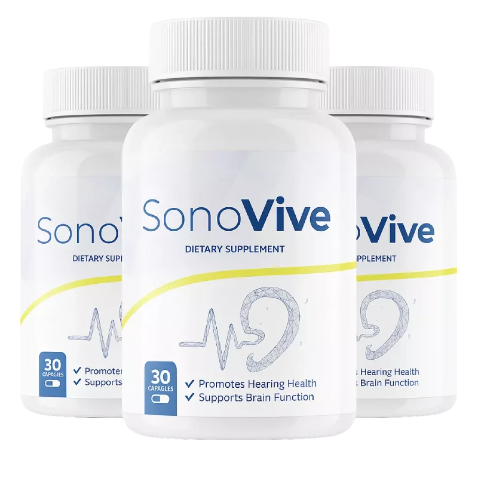 SonoVive™ Natural Hearing Support Formula with Herbal Extracts